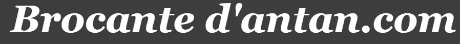Logo de BROCANTE D'ANTAN.COM