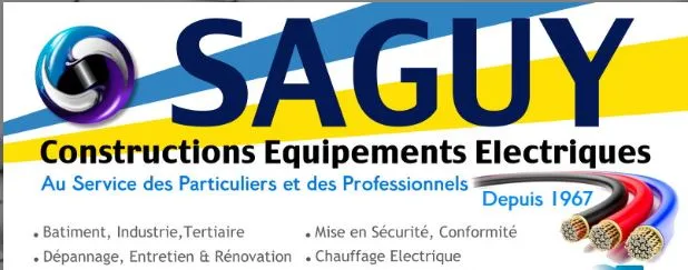 Logo de SAGUY CONSTRUCTIONS ET ÉQUIPEMENTS ÉLECTRIQUES