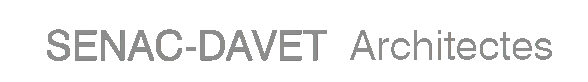 Logo de SENAC DAVET Architectes