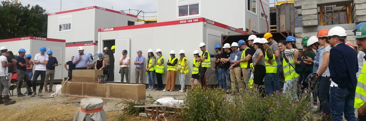 Retour sur | Visite du chantier BDO de la résidence Carré Flore à Cornebarrieu (31)