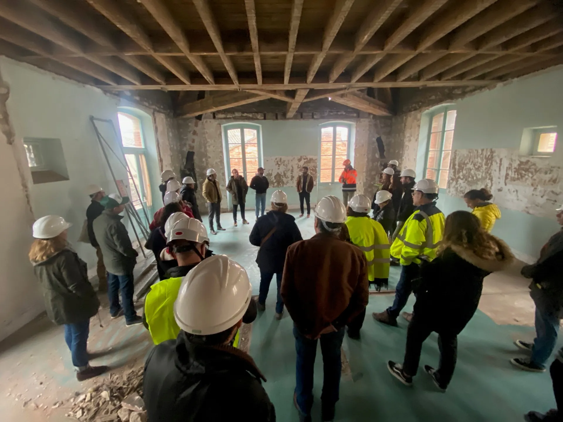 Retour sur | Visite d'une ressourcerie éphémère de chantier à Albi