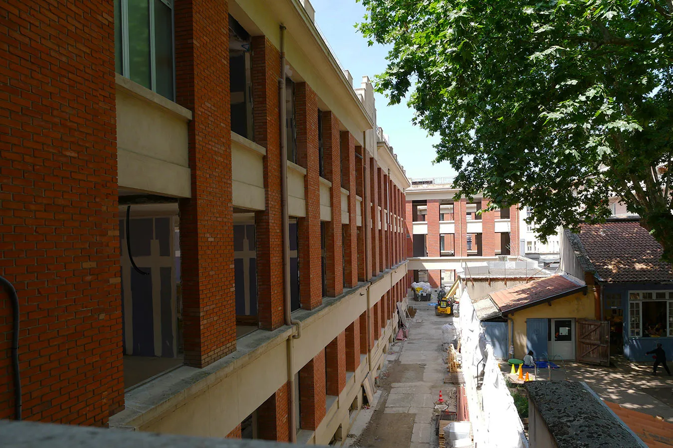 Retour sur | Visite de chantier, Village La Poste, quartier St-Aubin, Toulouse (31)