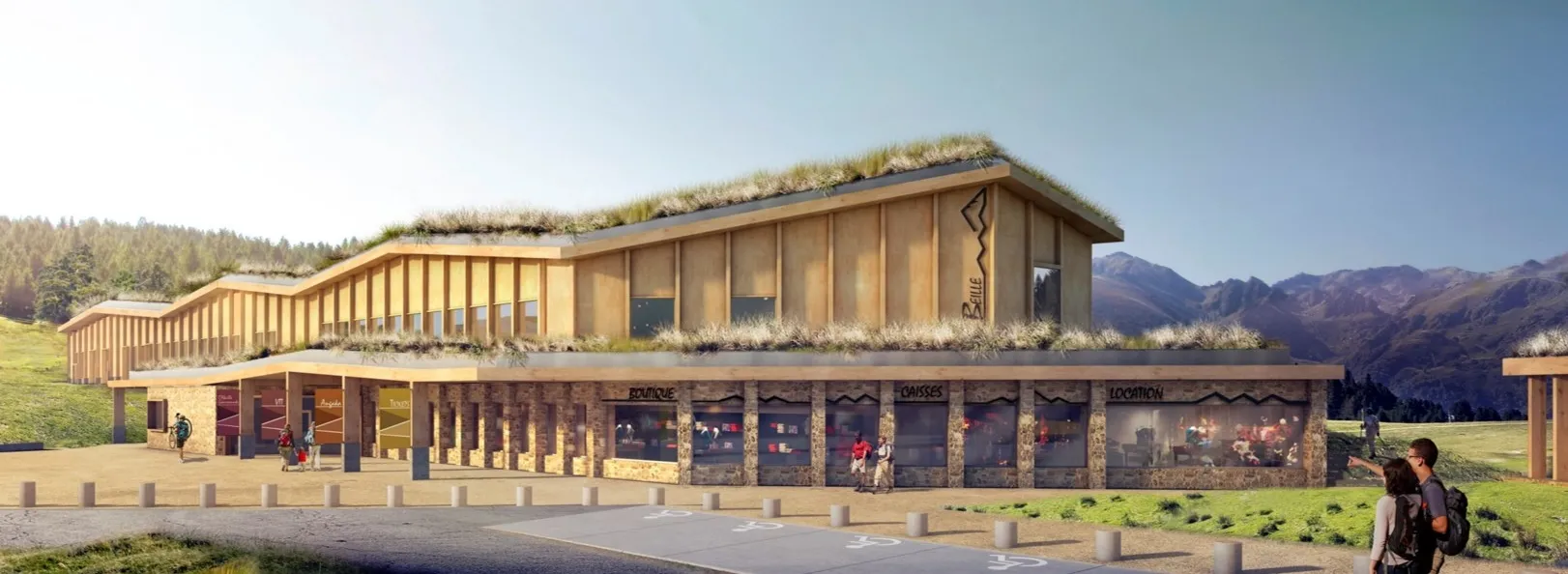 Espace nordique du plateau de Beille | Les Cabannes (09) - Logo