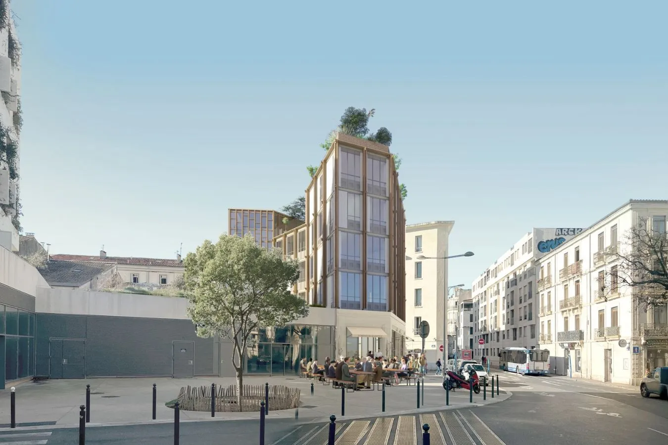 Bâtiment tertiaire Polyfolies | Montpellier (34) - Logo