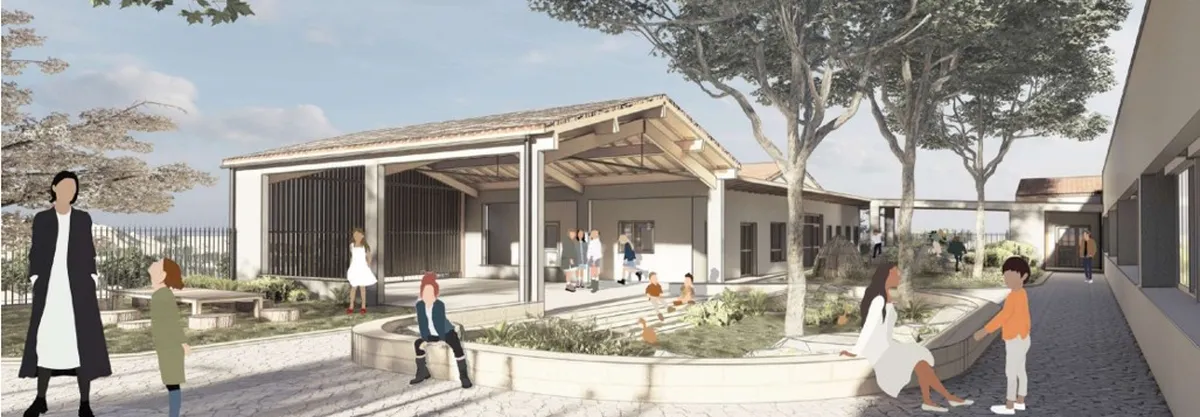 Ecole Josette Roucaute | Saint-Hilaire-de-Brethmas (30) - Logo