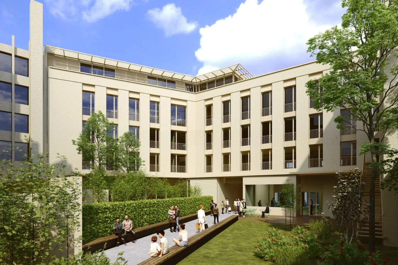 Siège départemental du Crédit Agricole | Cahors (46) - Logo