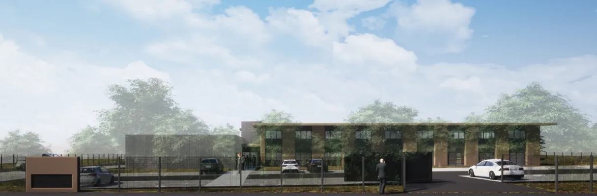 Siège de la régie des eaux du Clermontais Interc'Eau | Clermont-l'Hérault (34) - Logo