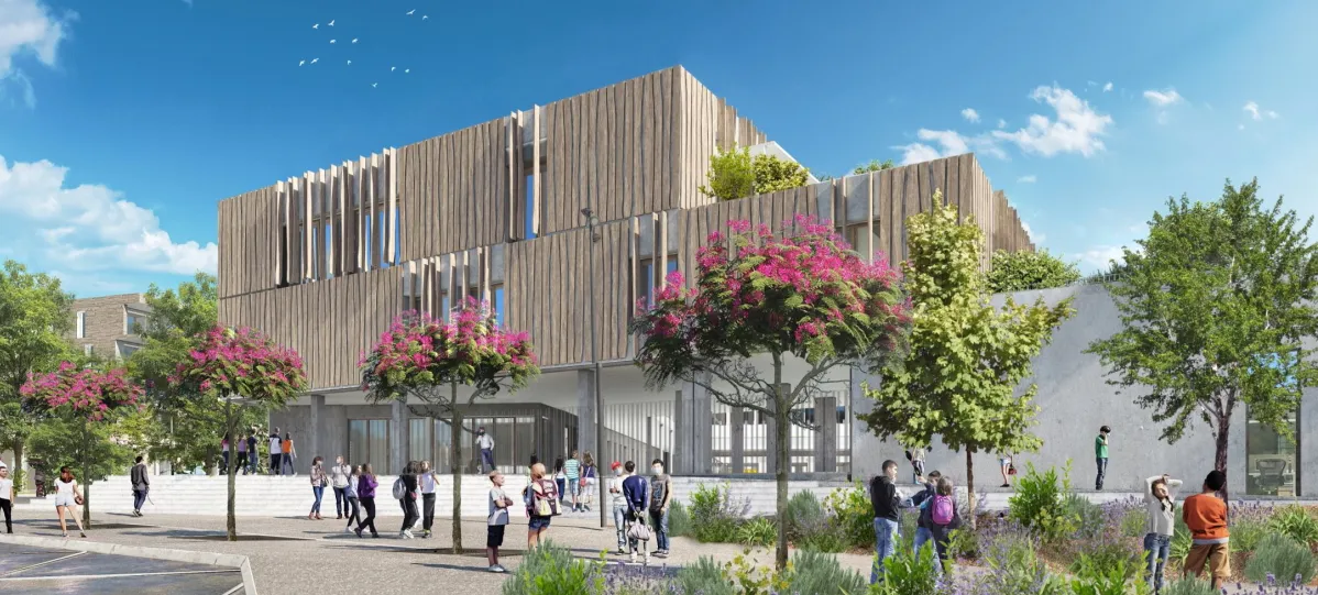 Collège de Port Marianne | Montpellier (34) - Logo