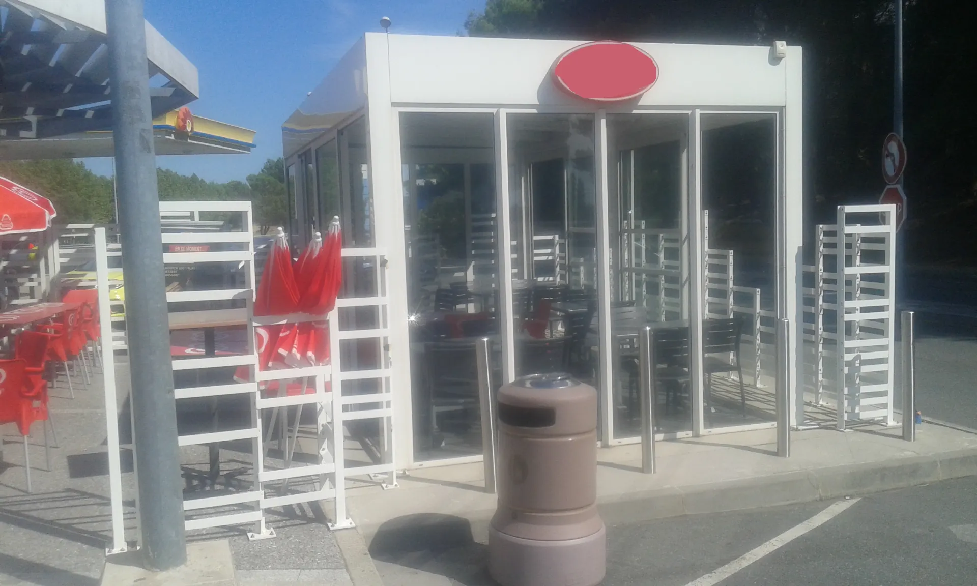 Dépose préservante de portiques métalliques vitrés| Limoux (11) - Logo