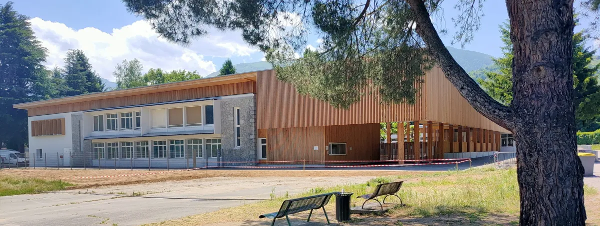 BÂTIBUZZ Groupe scolaire Jean Bourdette | Argelès-Gazost (65) - Logo