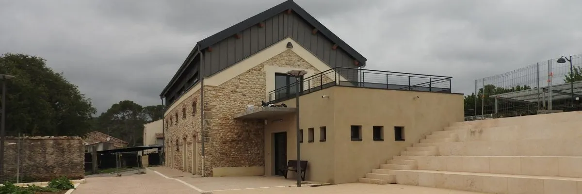 Cantine et médiathèque La Bergerie | Saint-Privat-des-Vieux (30) - Logo