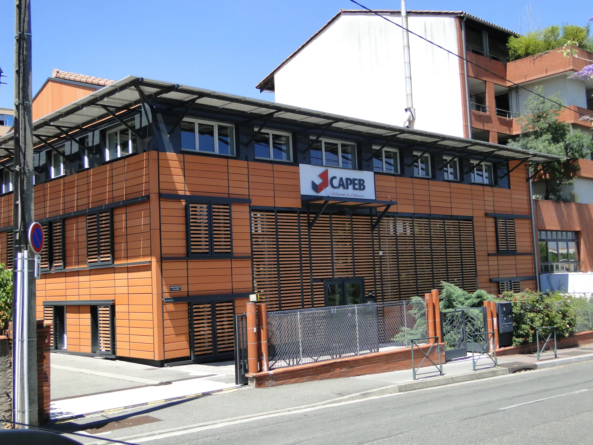 Réhabilitation du siège social de la CAPEB Haute-Garonne | Toulouse (31) - Logo