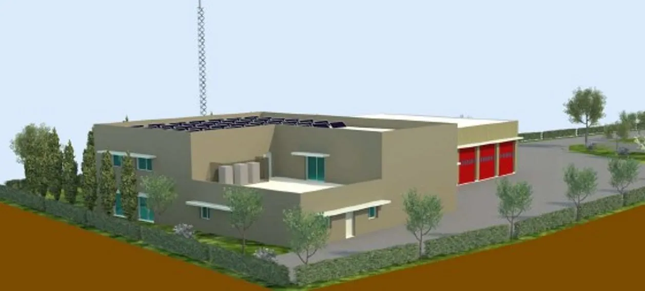 Centre de secours du SDIS 34 | Nissan-lez-Enserune (34) - Logo