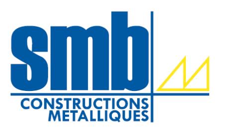 Logo de SMB CONSTRUCTIONS MÉTALLIQUES