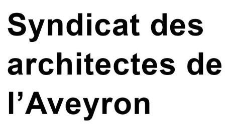 Logo de Syndicat des architectes de l'Aveyron