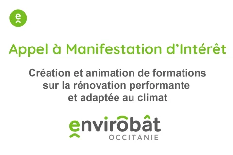 Appel à candidatures | Création et animation de formations sur la rénovation performante et adaptée au climat