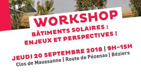 Retour sur | Workshop « Bâtiments solaires : enjeux et perspectives »