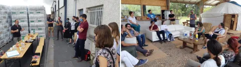 Retour sur | Journée de visites de site de production de ouate de cellulose Ouattitude et du tiers-lieu Macondo