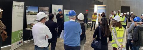 Retour sur | Visite de chantier BDO du gymnase d'Escalquens