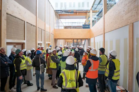 Retour sur | Visite du chantier BDO du collège Paléficat à Toulouse (31)