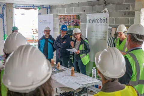 Retour sur | Visite de chantier BDO de l'habitat participatif La Hutte Finale à Toulouse