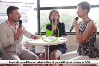 Vidéo | Présentation du projet de requalification urbaine Marché Gare à Nîmes (30) | Démarche QDO