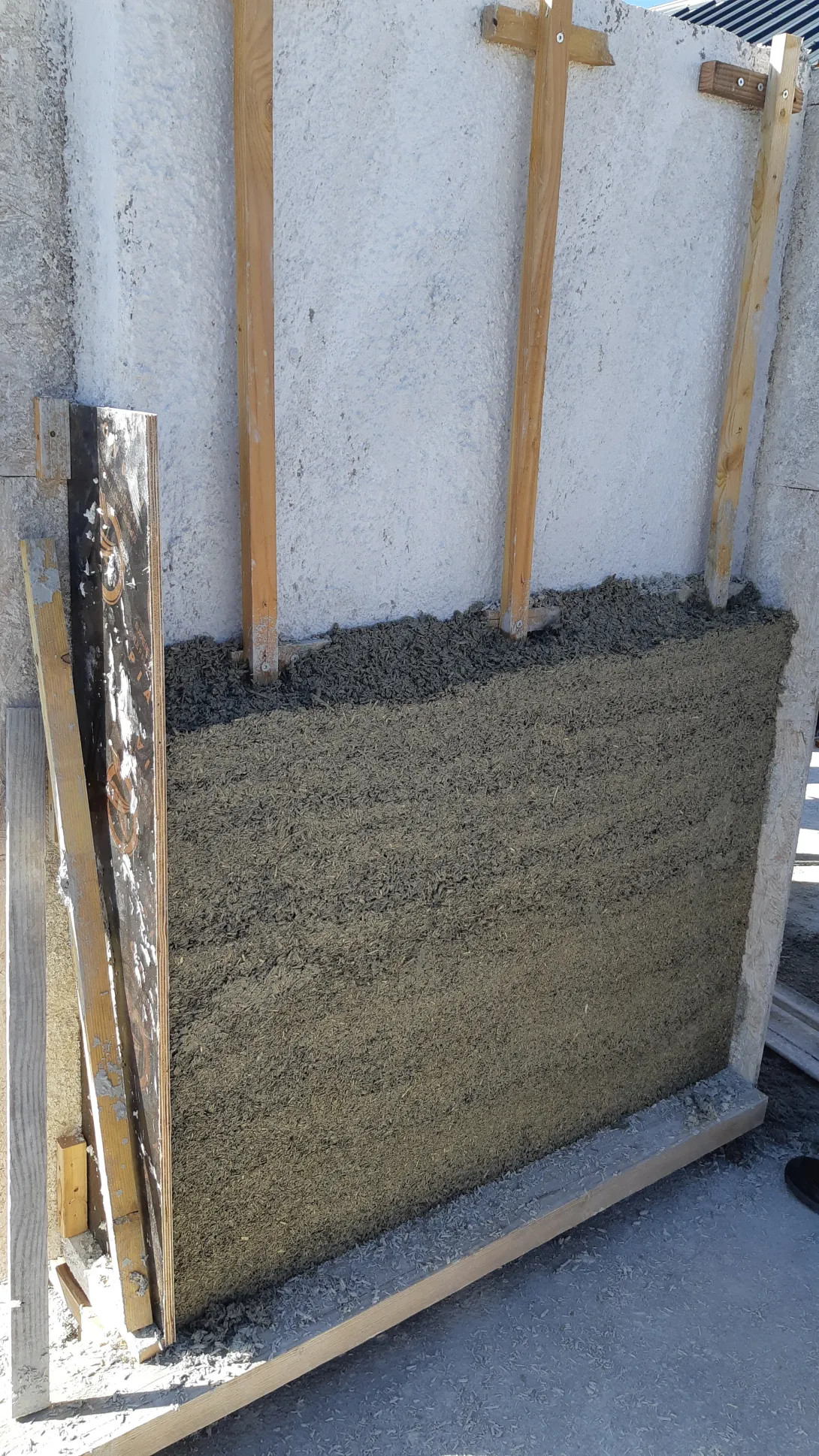 Ecole Nationale du Chanvre | Chaux-chanvre banché