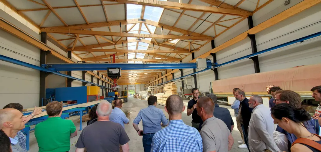 Le nouvel atelier de production de Maliges