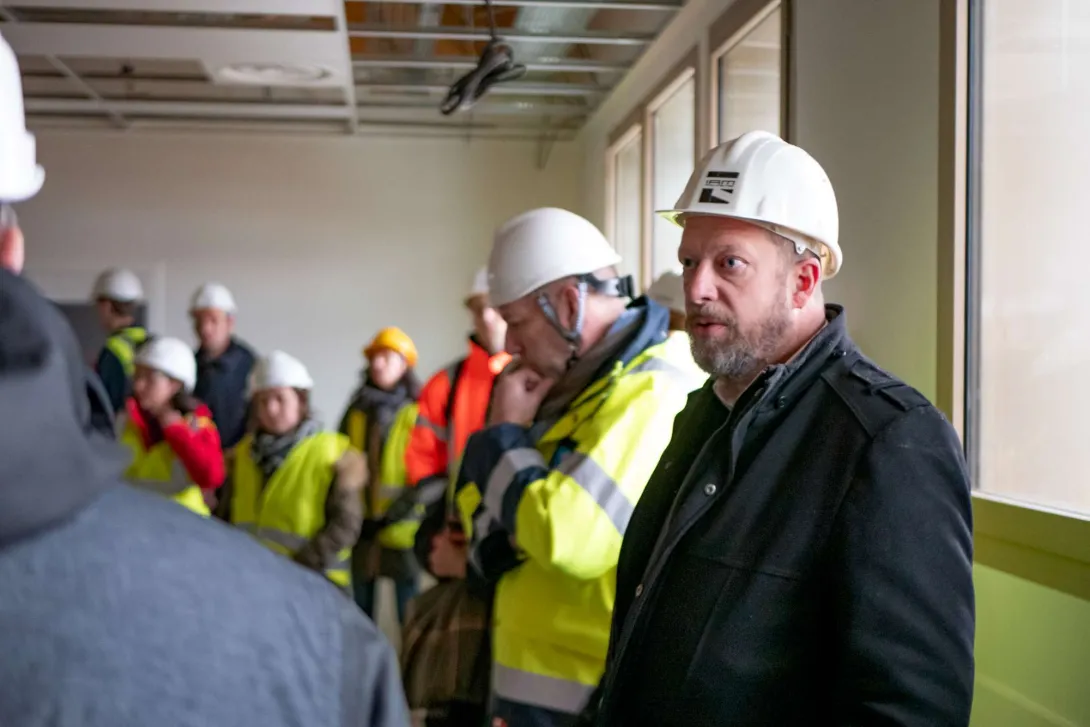 L'architecte Mathieu Potevin (IAM Architectes) nous détaille certaines particularités du chantier