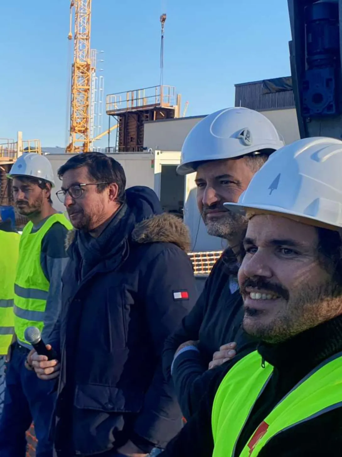 Chantier du PIMS à Laissac