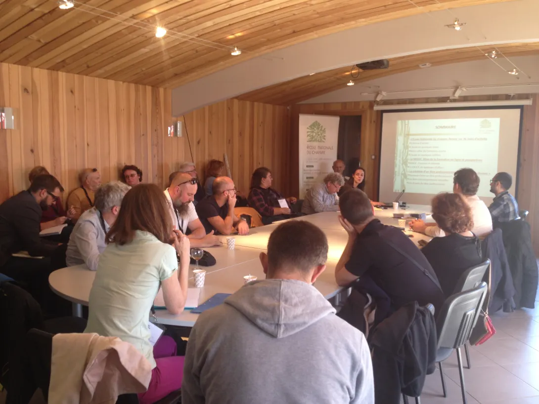 Ecole Nationale du Chanvre | Présentation au groupe de la filière Chanvre