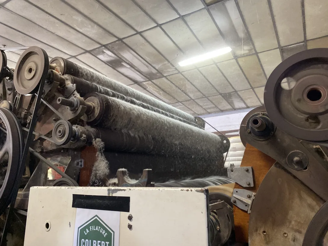 Machinerie de cardage