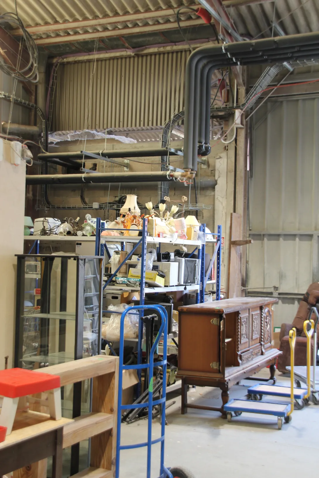 Visite Le Parchemin à Limoux (11) - Stock de la ressourcerie