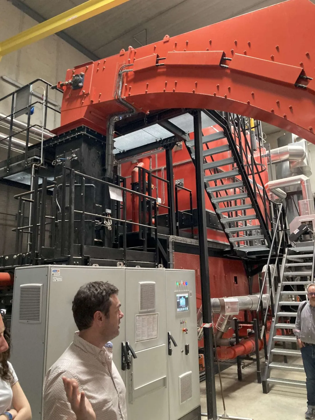 Center Parcs LDG - Visite de la chaudière biomasse