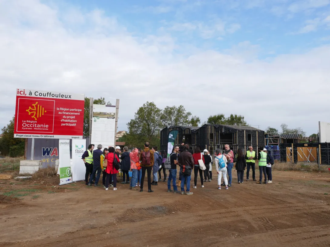 Accueil café avant le début de la visite