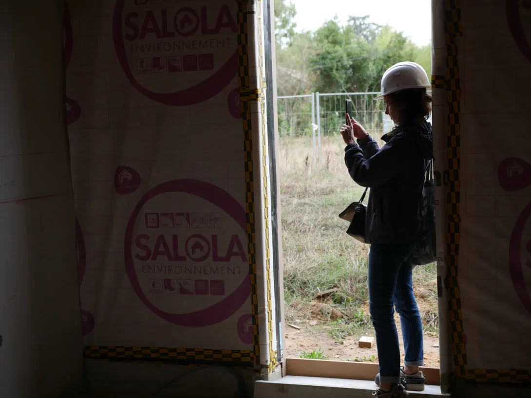 Participante à la visite