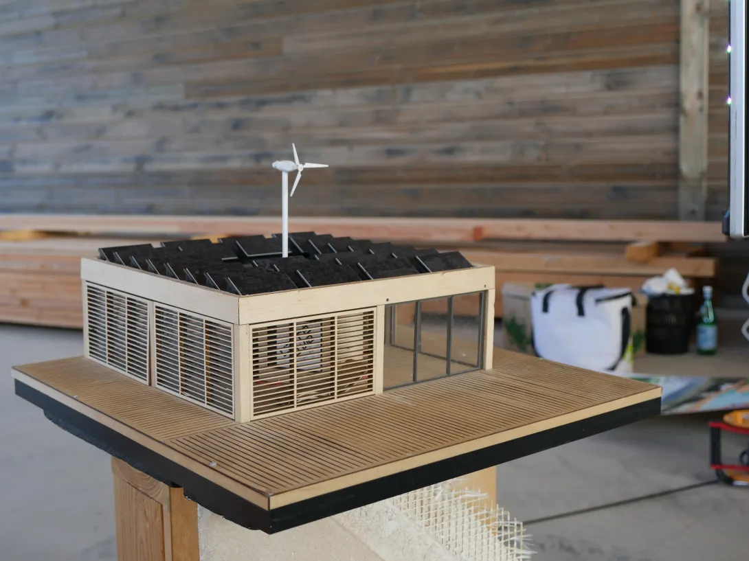 Maquette du projet "Carré de Vie" développé par Boissière & Fils