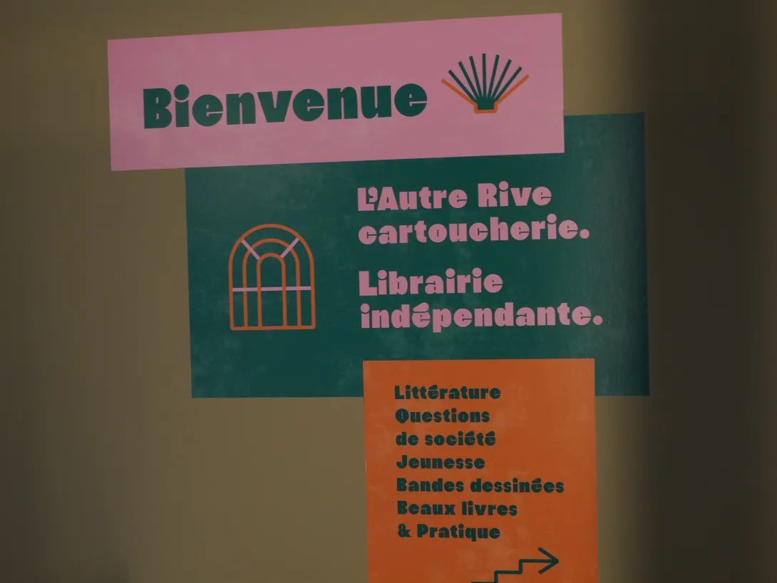 Librairie "L'autre Rive", Halles de la Cartoucherie, Toulouse