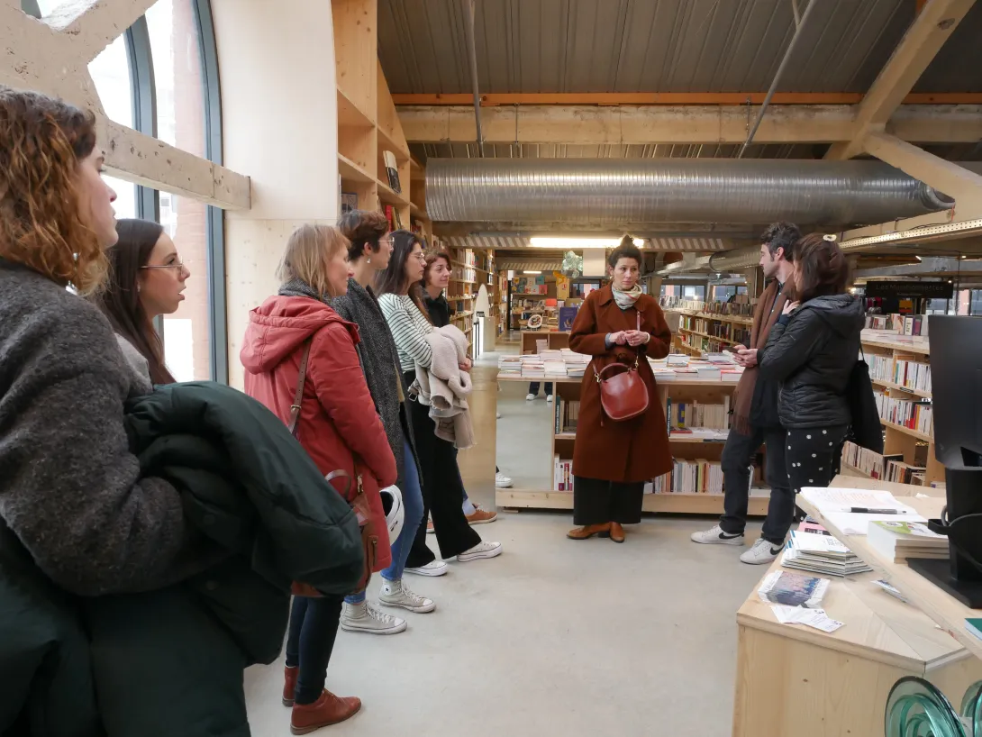 Librairie "L'autre Rive", Halles de la Cartoucherie, Toulouse