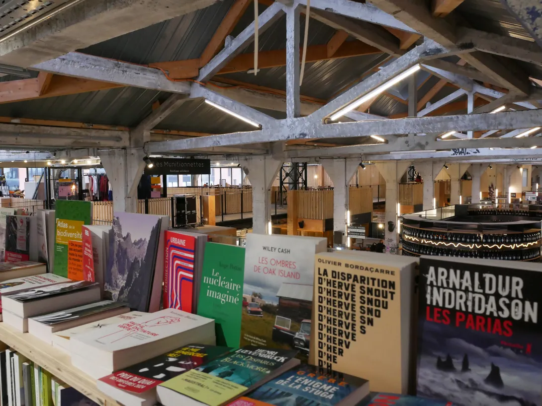 Librairie "L'autre Rive", Halles de la Cartoucherie, Toulouse