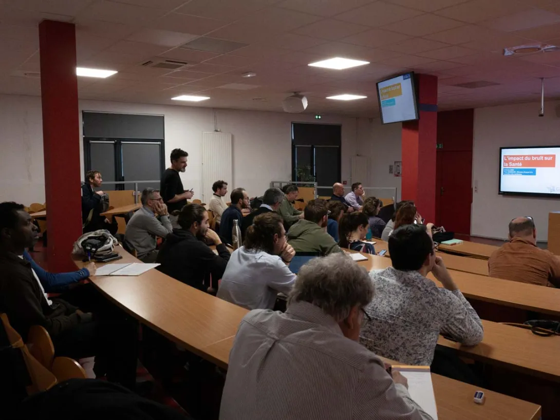 Un public intéractif et intéressé 