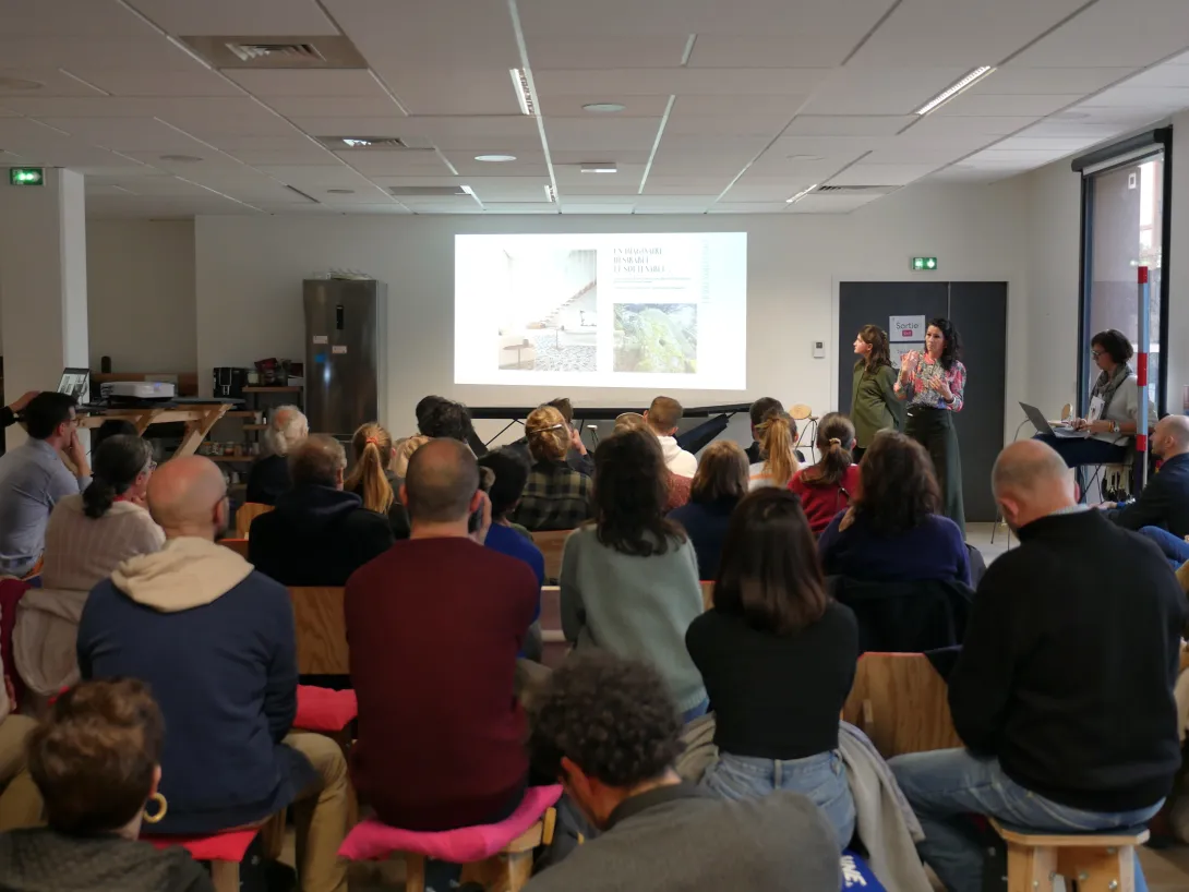 Intervention de l'atelier Cécile Derrien