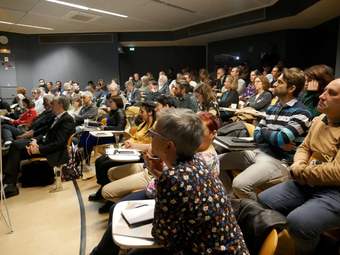Salle comble pour cet évènement autour de la frugalité
