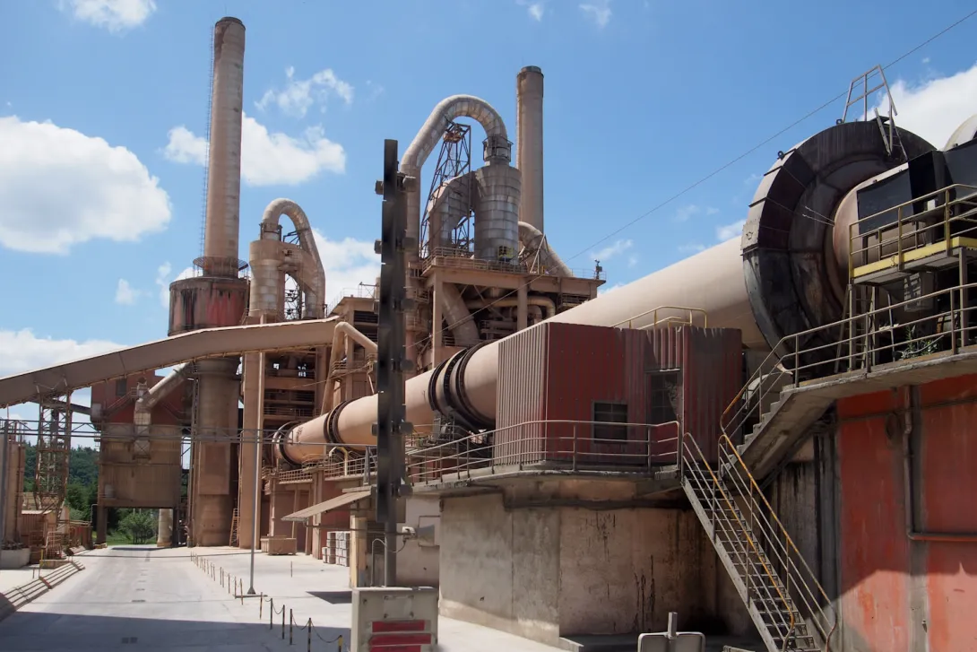 Cimenterie Lafarge de Martres Tolosane : four