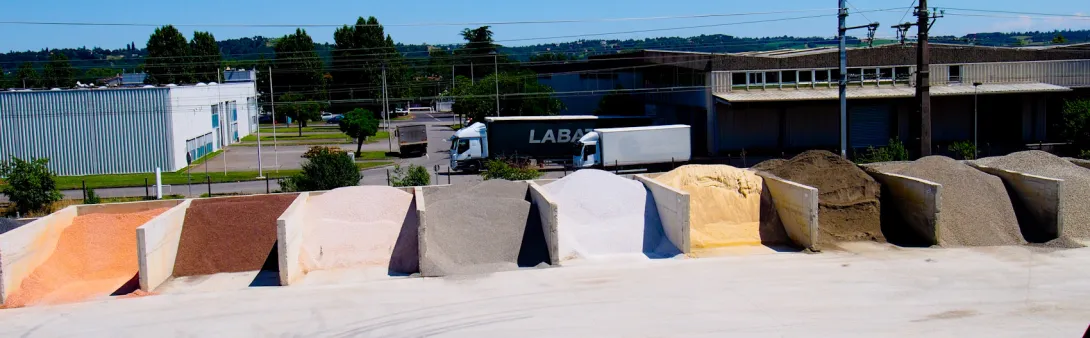Usine Cemex à Toulouse : granulats