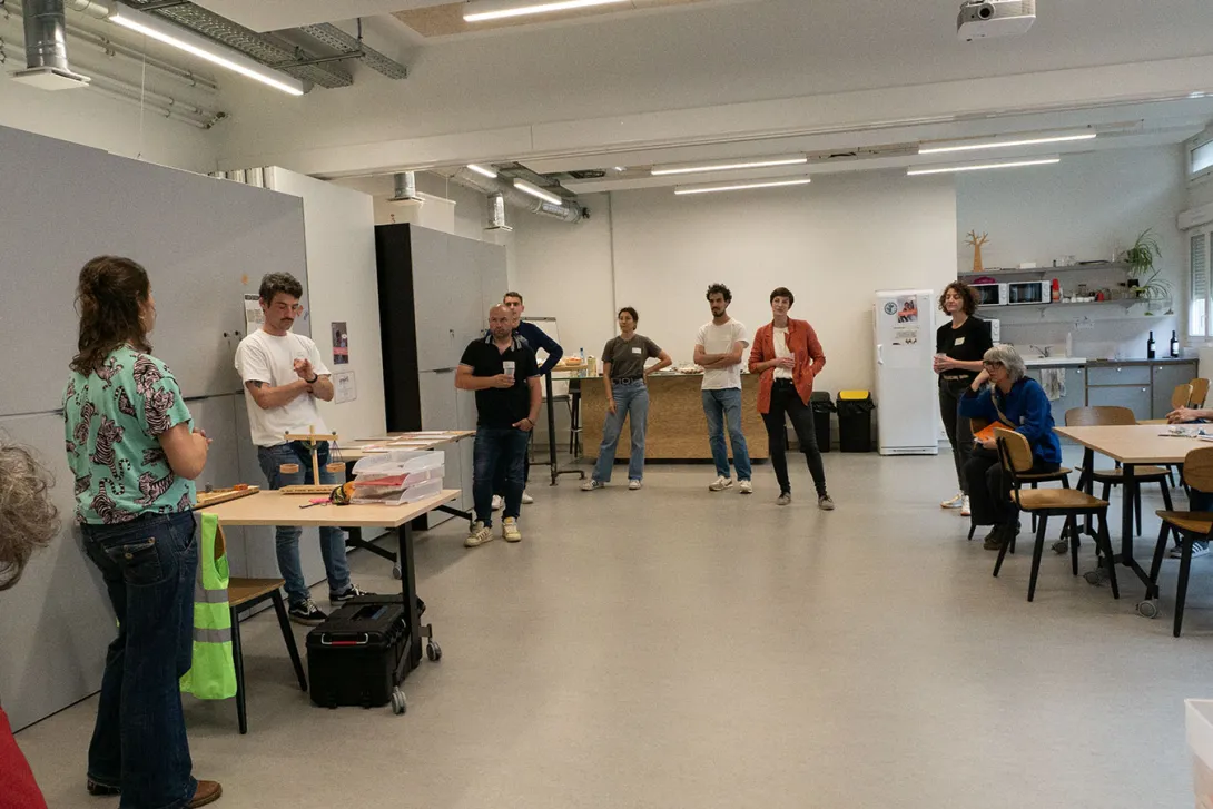 Succinte présentation des Imaginations Fertiles et des rénovations effectuées pour la mise en fonctionnement du bâtiments