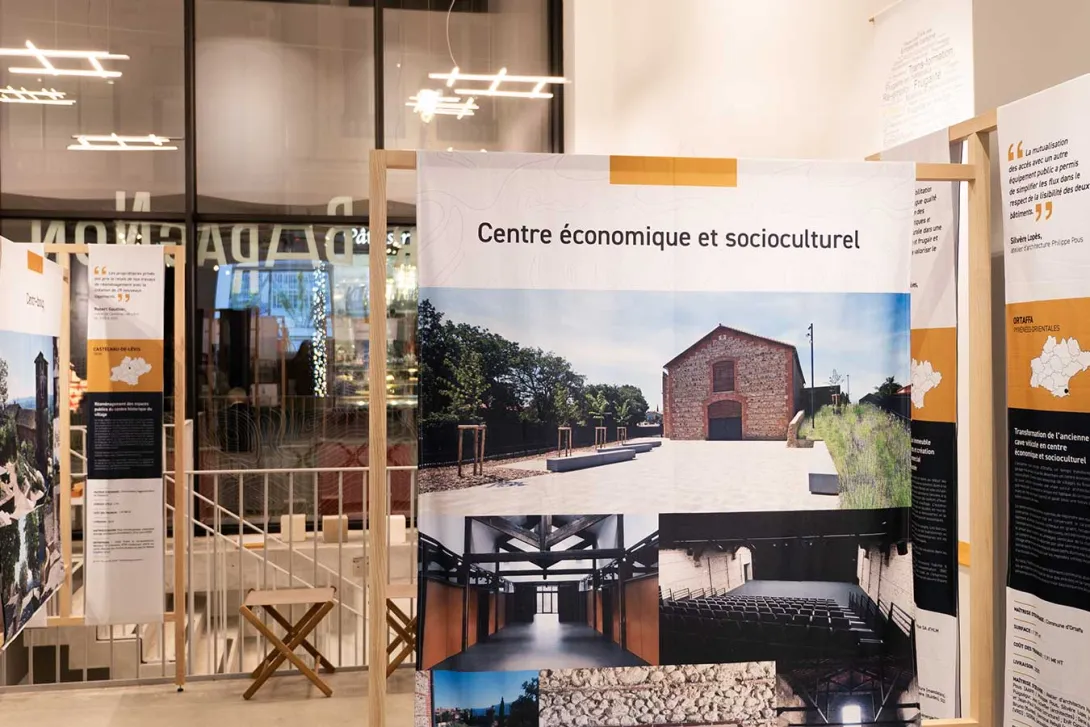 Exposition Architecture frugale, réhabilitations inspirantes en Occitanie