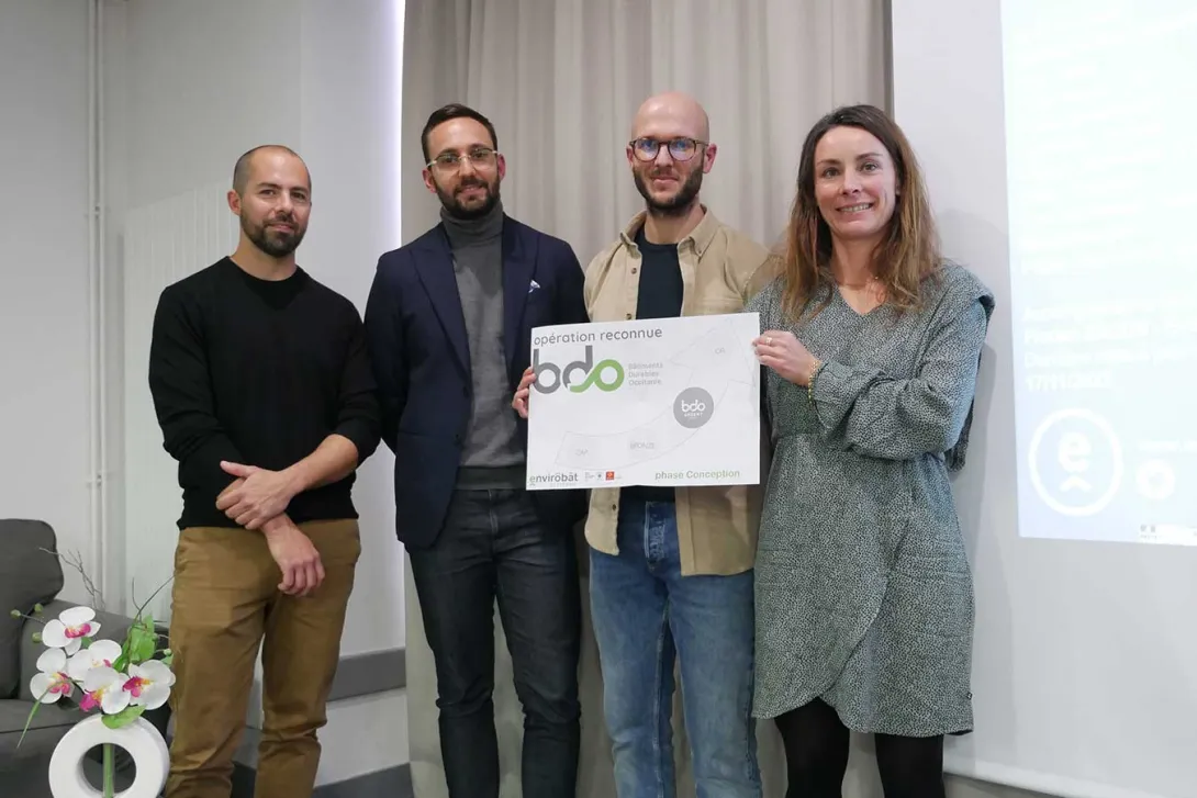 Projet 4 : Hôtellerie des Laquets (65) confirme sa médaille argent en conception