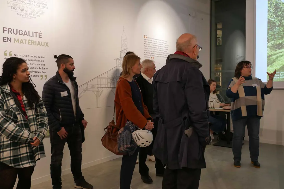 Merci à Candie Cluzel, d'Ilôt formation pour la présentation de l'exposition