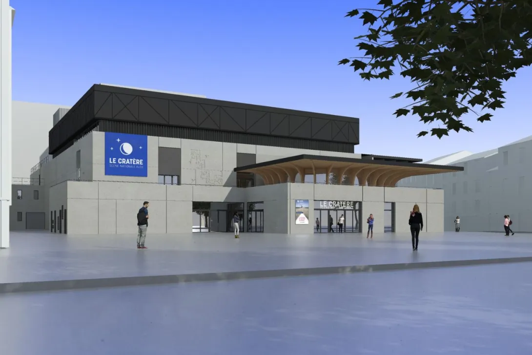 Théâtre Le Cratère | Alès (30) - Logo